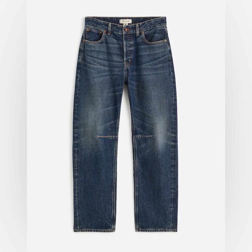 Madewell The Darted Barrel-Leg Jeans Size 28 - Picture 6 of 6